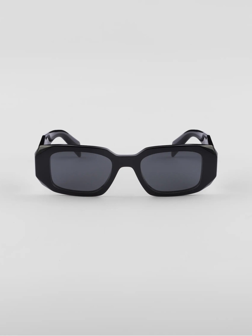 Prada Symbole Black Rectangular Women’s Sunglasses